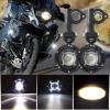 Přídavné LED mlhové světla na motocykly BMW a jiné - pár 9-30V/2x30W