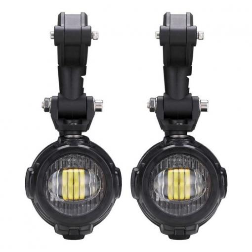 Přídavné LED mlhové světla na motocykly BMW a jiné - pár 9-30V/2x40W