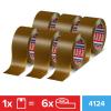 tesa tesapack 4124 PVC 04124-00096-00 balicí lepicí páska tesapack® 4124 hnědá (d x š) 66 m x 50 mm 6 ks