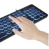 Perixx PERIBOARD-317 R DE B kabelový klávesnice německá, QWERTZ černá s podsvícením