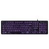 Perixx PERIBOARD-317 R DE B kabelový klávesnice německá, QWERTZ černá s podsvícením