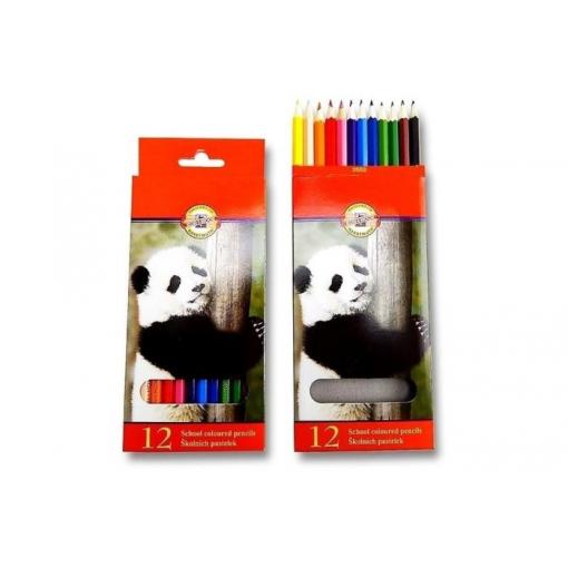 Pastelky Koh-i-noor 3552, 12 barev, nelámavé