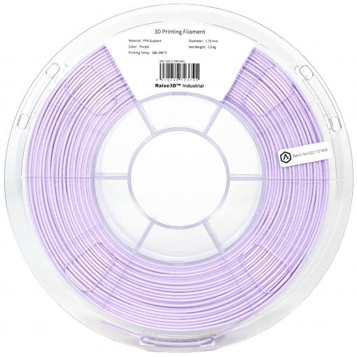 RAISE3D PMRA-1000 Industrial PPA Support vlákno pro 3D tiskárny Podpůrný materiál PPA 1.75 mm 1000 g fialová 1 ks
