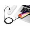 Perixx USB kabel USB 3.0 USB-A zástrčka, USB-C ® zástrčka 1.00 m černá látkový potah 11797