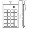Perixx PERIPAD-202 U B kabelový číselná klávesnice černá