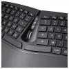 Perixx Ergonomisch bezdrátový sada klávesnice a myše ergonomická německá, QWERTZ černá