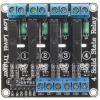 Modul polovodičového relé SSR 4× HY-M283, 12 V DC, spouštění log. 0