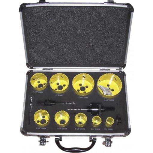 Sada HSS korunkové vrtáky Bi-metal 19 - 64 mm 13ks