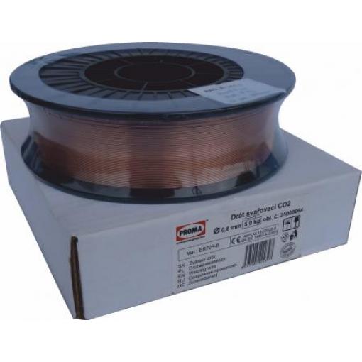Drát svářecí - CO2 0,6 mm 5 kg