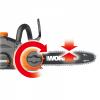 WG322E.9 - Aku řetězová pila 20V 25cm - bez akumulátoru - Powershare
