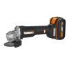 WX812 - Aku úhlová bruska 20V 125mm 1x4Ah - Powershare