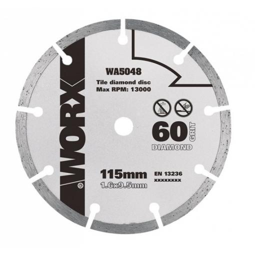 WA5048 - Diamantový kotouč 115 x 9,5  pro WU427, Worxsaw XL