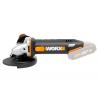 WX803.9 - Aku úhlová bruska 20V 125mm - bez akumulátoru - Powershare