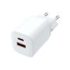 Solight USB-C + USB-A fast charger GaN 33W PD - DC75