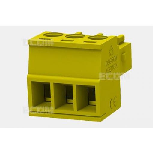 Svorkovnice DEG 15EDGK-3.50, 3 póly, 250 V / 7 A, 180°
