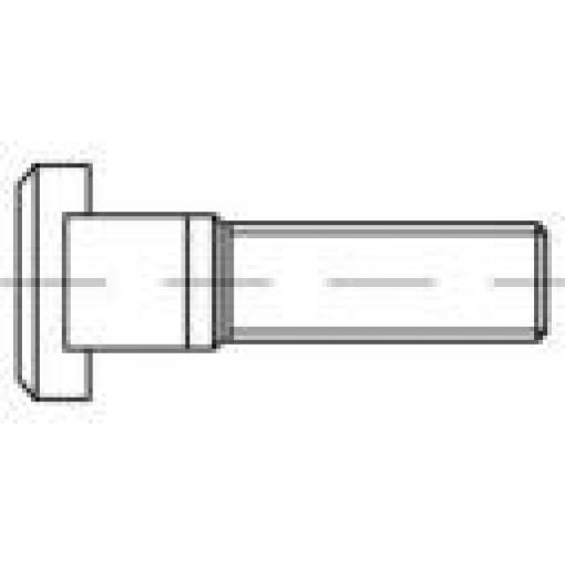 TOOLCRAFT 112617 šrouby závrtné M10 35 mm DIN 835 ocel 100 ks