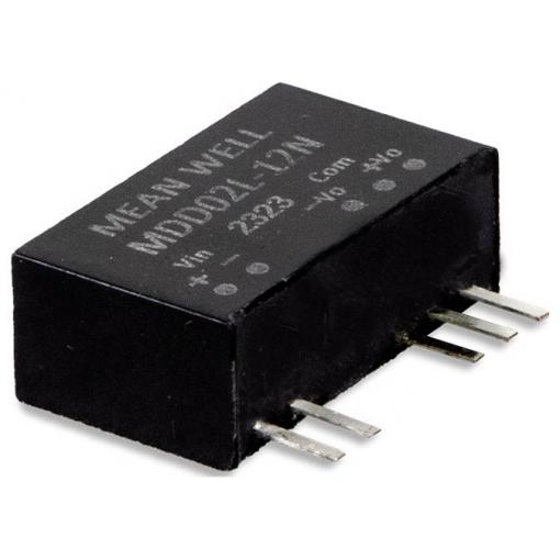 MEAN WELL MDD02N-12N DC/DC měnič napětí do DPS -12 V 0.084 A 2 W Počet výstupů: 2 x Obsah 1 ks