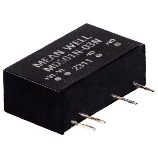 MEAN WELL MDS01L-05N DC/DC měnič napětí do DPS 5 V 0.20 A 1 W Počet výstupů: 1 x Obsah 1 ks