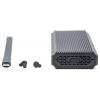 Digitus DA-71158 Pouzdro pro SSD M.2 USB 4 40 GBit/s M.2 PCIe NVMe 2230, 2242, 2260, 2280 DA-71158