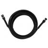 Maxtrack TI42-0,25L RJ45 síťové kabely, propojovací kabely CAT 8.1 U/FTP 0.25 m černá jednoduché stínění, flexibilní provedení 1 ks