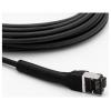 Maxtrack TI42-1L RJ45 síťové kabely, propojovací kabely CAT 8.1 U/FTP 1 m černá jednoduché stínění, flexibilní provedení 1 ks
