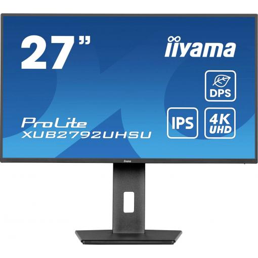 Iiyama ProLite XUB2792UHSU-B6 LED monitor 68.6 cm (27 palec)3840 x 2160 Pixel, 16:9, 4 ms, IPS LED