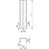 OBO Bettermann 6340377 U-stojina (d x š x v) 3 m x 70.00 mm x 50.00 mm 1 ks