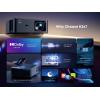 Yaber projektor K2S LCD 800 ANSI-Lumen 1920 x 1080 Full HD Podporuje 4K, Integrovaný reproduktor JBL, Smart TV-Dongle, Automatické ostření, automatická korekce