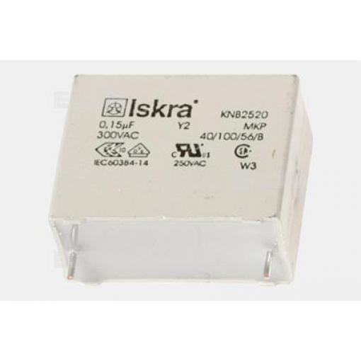 Kondenzátor radiální Y2 MKP 250 V AC, 3 300 pF, ISK KNB2520