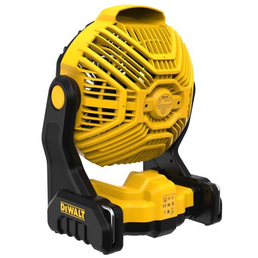 DEWALT DEWDCE512N Akumulátorový ventilátor (Ø x v) 176 mm x 50 mm možné napájení z akumulátru