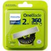 Philips OneBlade QP420 / 50 žiletky (břity) stříbrná, žlutá 2 ks
