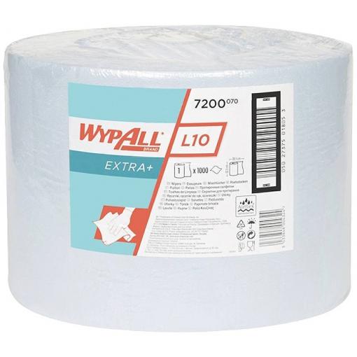 Kimberly Clark 7200 WYPALL L10 EXTRA 7200 čisticí hadříky (d x š) 380 mm x 240 mm modrá 1000 listů