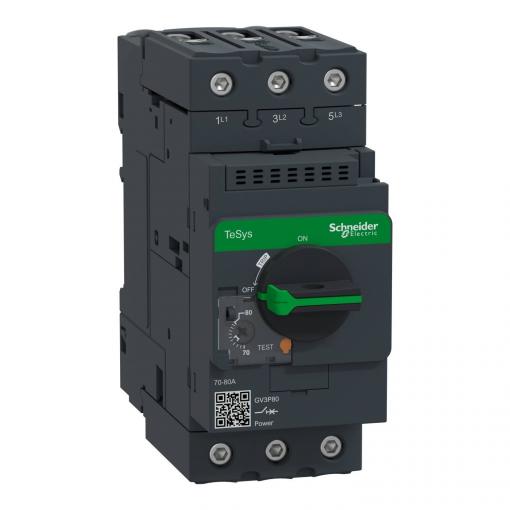 Schneider Electric GV3P80 ochranné relé motoru 1 ks (š x v x h) 55 x 132 x 136 mm