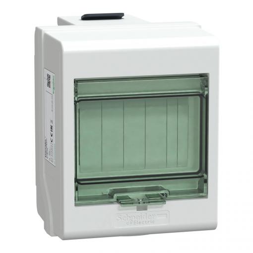 Schneider Electric KSB32CM55 KS přechodový adaptér, 32 a, 3L+N+PE, prázdný, 5 modulárních jednotek Příslušenství pro malé rozvodnice bílá 1 ks
