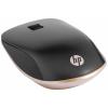 HP 410 Slim myš, přenos bezdrátový, 3 tlačítko, 2000 dpi, černá, stříbrná
