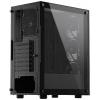 endorfy Ventum 200 Air midi tower PC skříň černá 4 předinstalované ventilátory, boční okno, prachový filtr