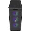 endorfy Regnum 400 ARGB midi tower PC skříň černá 4 předinstalované LED ventilátory, boční okno, prachový filtr