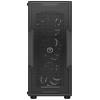 endorfy Regnum 400 ARGB midi tower PC skříň černá 4 předinstalované LED ventilátory, boční okno, prachový filtr
