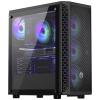 endorfy Signum 300 ARGB midi tower PC skříň černá 4 předinstalované LED ventilátory, boční okno, prachový filtr
