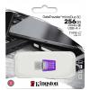 Kingston DataTraveler microDuo 3C USB flash disk Retail 256 GB nerezová ocel, fialová DTDUO3CG3/256GB USB 3.2 (Gen 1x1) , USB-C®