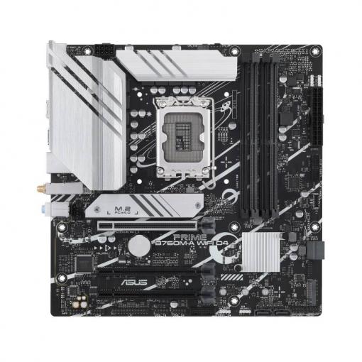 Asustek Computer PRIME B760M-A WIFI D4 Základní deska Socket (PC) Intel® 1700 Tvarový faktor Micro-ATX Čipová sada základní desky Intel® B760