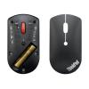 Lenovo ThinkPad Silent optická myš, přenos Bluetooth®, 3 tlačítko, 800 dpi, 1600 dpi, 2400 dpi, černá
