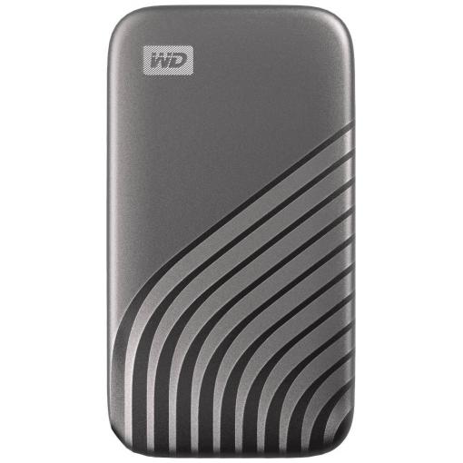 Western Digital My Passport 4 TB, externí SSD disk, USB-C®, šedá