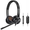 Creative Chat USB, Headset otevřená (On Ear) kabelová stereo černá regulace hlasitosti, Vypnutí zvuku mikrofonu