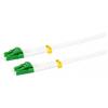 LogiLink FC0LC03 optické vlákno optické vlákno kabel 3.00 m bílá [1x LC APC zástrčka - 1x LC APC zástrčka] 9/125 µ Singlemode OS2