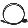 LogiLink CQX063S RJ45 síťové kabely, propojovací kabely CAT 6A S/FTP 3.00 m černá samozhášecí, bez halogenů, stínění pletivem 1 ks