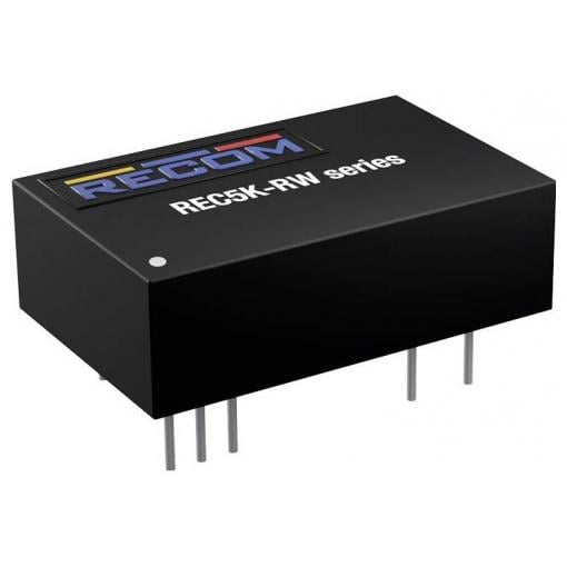 RECOM REC5K-2412SRW/H4/A/ADJ DC/DC měnič napětí do DPS 24 V 12 V 1.212 A 5 W Počet výstupů: 1 x Obsah 1 ks