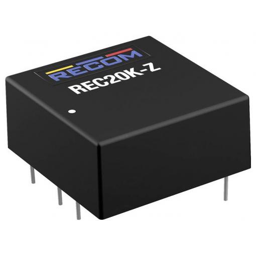 RECOM REC20K-2405SZ DC/DC měnič napětí do DPS 24 V 5 V 4 A 20 W Počet výstupů: 1 x Obsah 1 ks