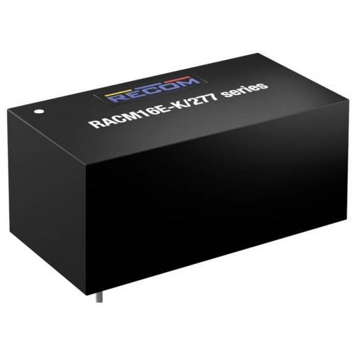 RECOM RACM16E-12SK/277 AC/DC vestavný zdroj, uzavřený 12 V 12 A 16 W