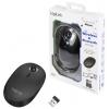 LogiLink ID0204 optická myš, přenos Bluetooth®, bezdrátový, 3 tlačítko, 1600 dpi, černá
